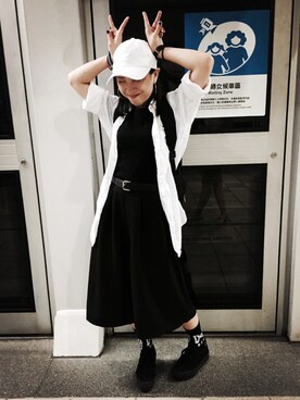「Planet」｜Kingさん（レディース・155cm）の夏コーディネート