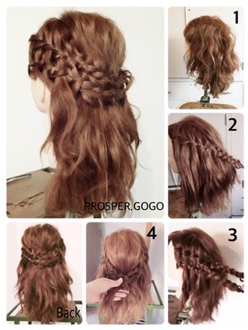 ウォーターフォール の人気ファッションコーディネート 髪型 ミディアムヘアー Wear