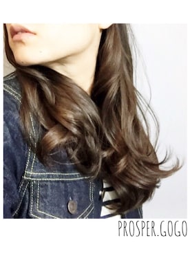 「BLUE BLUE（ブルーブルー）のアイテム（ジャケット/アウター）」を使った、YUKO KAWANOさん（レディース・155cm）の冬コーディネート