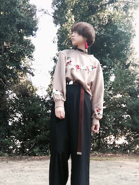 「Le Chione（ルキオネ）のアイテム」を使った、ayan_nさん（レディース・158cm）の秋コーディネート