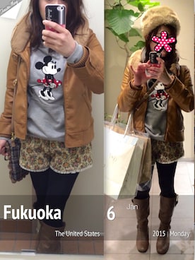 Sатоко⋆*さん（レディース・156cm）の冬コーディネート