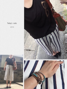 Sатоко⋆*さん（レディース・156cm）の夏コーディネート