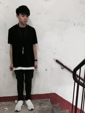 「fragment design（フラグメントデザイン）のアイテム（腕時計）」を使った、chickensanさん（メンズ・175cm）の春コーディネート