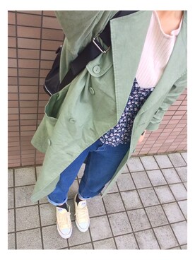 mayuさん（レディース・157cm）の春コーディネート