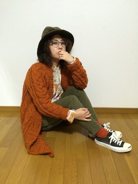 「panaji（パナジ）のアイテム」を使った、senaさん（レディース・150cm）の秋コーディネート