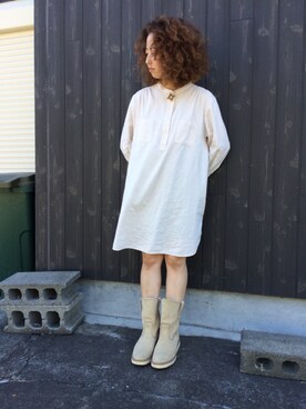 「ojaga design（オジャガデザイン）のアイテム（アクセサリー）」を使った、senaさん（レディース・150cm）の冬コーディネート