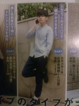 kotaro furusawaさんのコーディネート