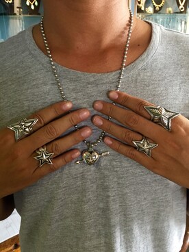 「ジュエリー」｜GOSGMさん（メンズ・173cm）の秋コーディネート