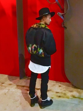 「アイテム（その他アウター）」を使った、GOSGMさん（メンズ・173cm・20代）の秋コーディネート