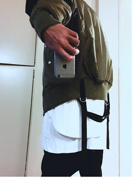 「アイテム（その他アウター）」を使った、GOSGMさん（メンズ・173cm・20代）の秋コーディネート
