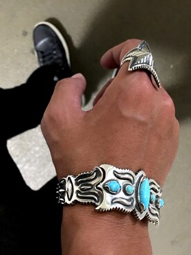 「ジュエリー」｜GOSGMさん（メンズ・173cm）の春コーディネート