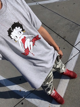 「EWING（ユーイング）のアイテム」を使った、GOSGMさん（メンズ・173cm）の春コーディネート