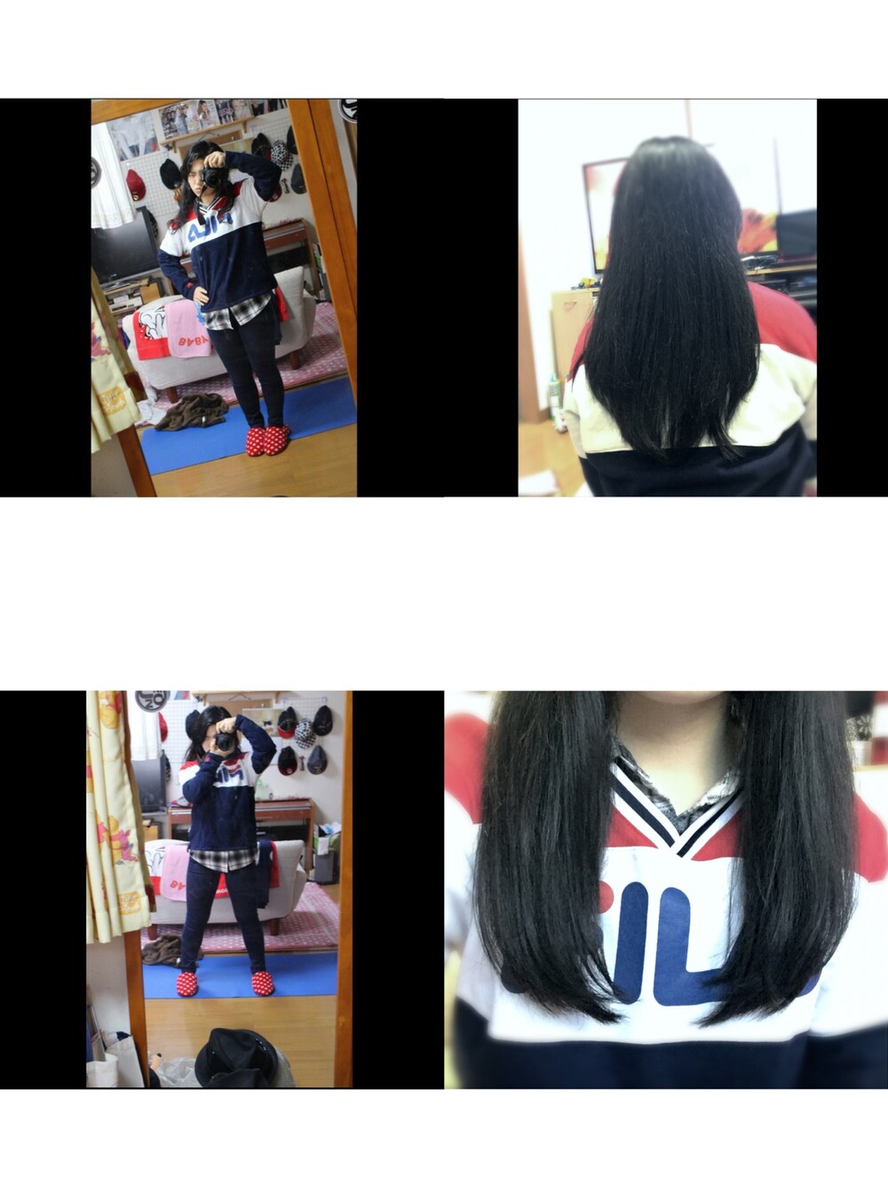 はむはむさんの（FILA）を使ったコーディネートの1枚目の写真