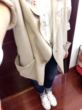 「8 EiGHT（エイト）のアイテム」を使った、ジェーン ちゃんさん（レディース・158cm）の秋コーディネート