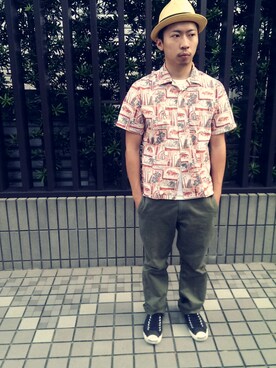 「Retrodandy」｜Retrodandyさん（メンズ・170cm）の夏コーディネート