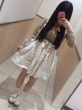 「keisuke kanda（ケイスケカンダ）のアイテム（スカート）」を使った、こゝろさん（レディース・156cm）の夏コーディネート