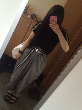 「keisuke kanda（ケイスケカンダ）のアイテム（バッグ）」を使った、こゝろさん（レディース・156cm）の秋コーディネート