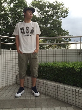 アライマンさん（メンズ・180cm）の夏コーディネート