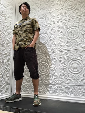 アライマンさん（メンズ・180cm）の夏コーディネート