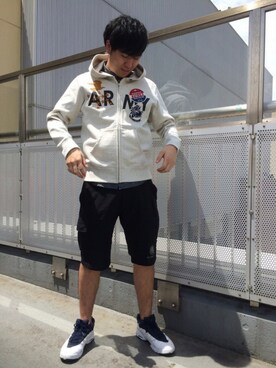 アライマンさん（メンズ・180cm）の夏コーディネート