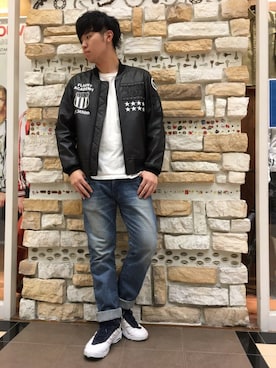 アライマンさん（メンズ・180cm）の夏コーディネート