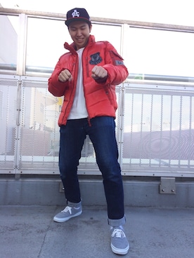 アライマンさん（メンズ・180cm）の秋コーディネート