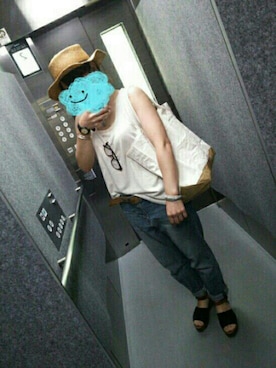 「あつい！！」｜loulou＊さん（レディース・157cm）の夏コーディネート