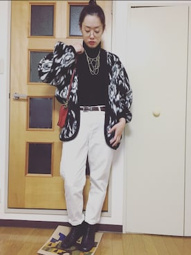 Uki.Canさん（レディース・164cm）の冬コーディネート
