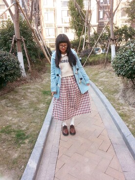 evenさん（レディース・158cm）の冬コーディネート