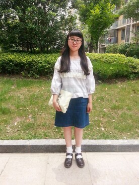 「casselini」｜「アイテム（その他）」を使った、evenさん（レディース・158cm）の春コーディネート