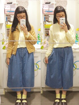 evenさん（レディース・158cm）の春コーディネート