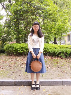 evenさん（レディース・158cm）の春コーディネート