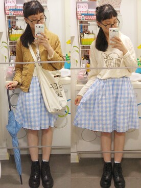 evenさん（レディース・158cm）の春コーディネート