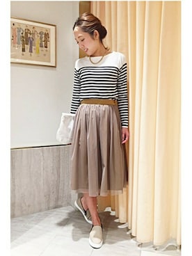 La TOTALITE Yokohamaさん（レディース・158cm）の冬コーディネート