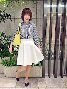 「La TOTALITE（ラトータリテ）のアイテム」を使った、La TOTALITE Yokohamaさん（レディース・164cm）の春コーディネート