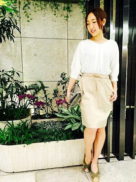 「La TOTALITE（ラトータリテ）のアイテム」を使った、La TOTALITE Yokohamaさん（レディース・164cm）の春コーディネート