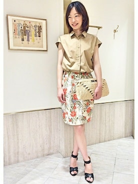 La TOTALITE Yokohamaさん（レディース・164cm）の夏コーディネート