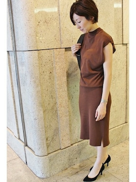 「La TOTALITE（ラトータリテ）のアイテム」を使った、La TOTALITE Yokohamaさん（レディース・163cm）の夏コーディネート