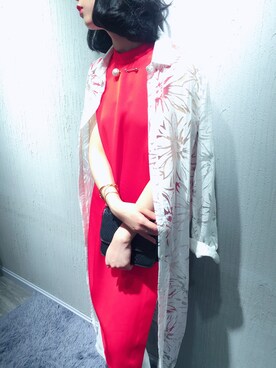 「F（エッフェ）のアイテム（トップス）」を使った、大梦soulさん（レディース・168cm）の春コーディネート