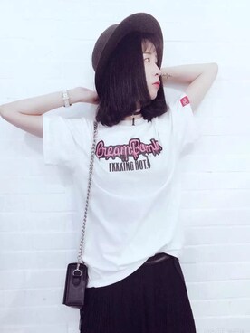 「F（エッフェ）のアイテム（トップス）」を使った、大梦soulさん（レディース・168cm）の夏コーディネート