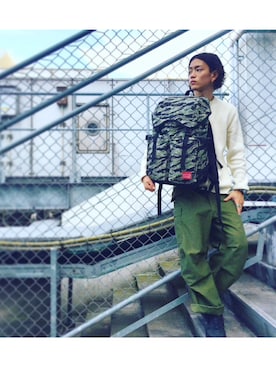 「COMMON PROJECTS（コモンプロジェクト）のアイテム（シューズ）」を使った、Taishiさん（メンズ・170cm）の秋コーディネート