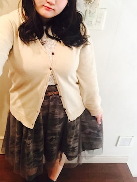 「アイテム（チュニック）」を使った、あやかさん（レディース・147cm・20代）の秋コーディネート