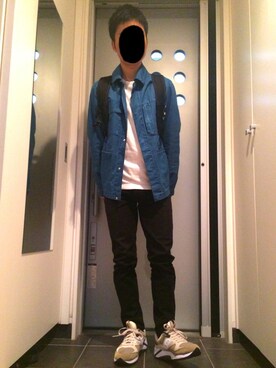 「GLOBAL WORK（グローバルワーク）のアイテム（その他アウター）」を使った、じまさん（メンズ・163cm・20代）の秋コーディネート