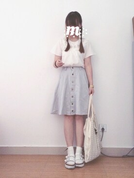 「Crisp」｜m♡さん（レディース・167cm）の夏コーディネート