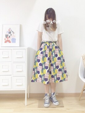 「RUBY AND YOU」｜m♡さん（レディース・167cm）の春コーディネート