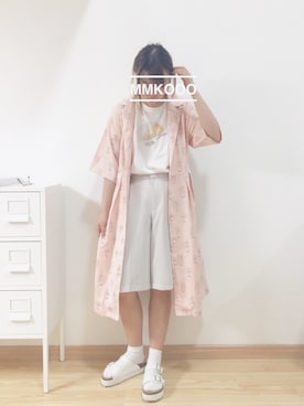 「RUBY AND YOU」｜m♡さん（レディース・167cm）の夏コーディネート