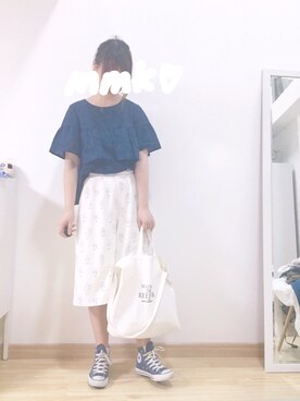 「RUBY AND YOU」｜m♡さん（レディース・167cm）の夏コーディネート