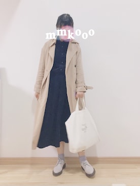 「MAISON DE REEFUR」｜「アイテム（ジャケット/アウター）」を使った、m♡さん（レディース・167cm）の秋コーディネート