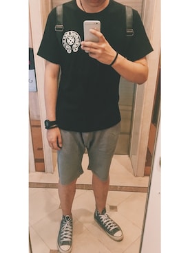 「Chrome Hearts」｜「アイテム（その他シューズ）」を使った、coldbeerさん（メンズ・180cm）の秋コーディネート