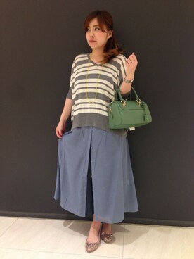 MIKARIさん（レディース・159cm）の春コーディネート